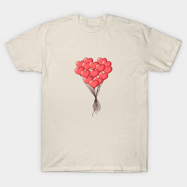 Love is in the Air T-Shirt by vanyroz